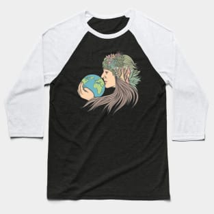 Mother Earth Baseball T-Shirt